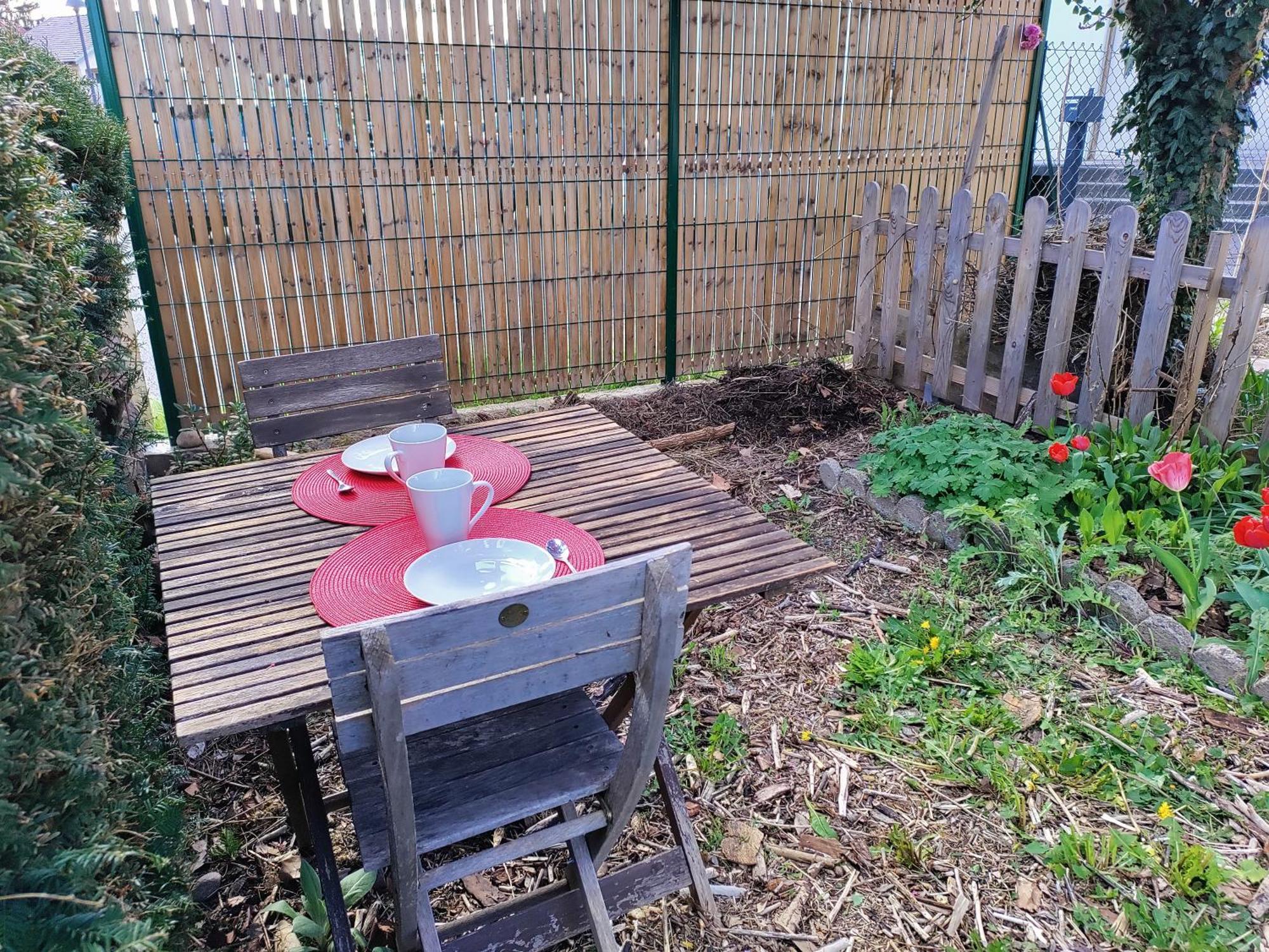Les Coquelicots, Calme, Jardin Appartement Colmar Buitenkant foto